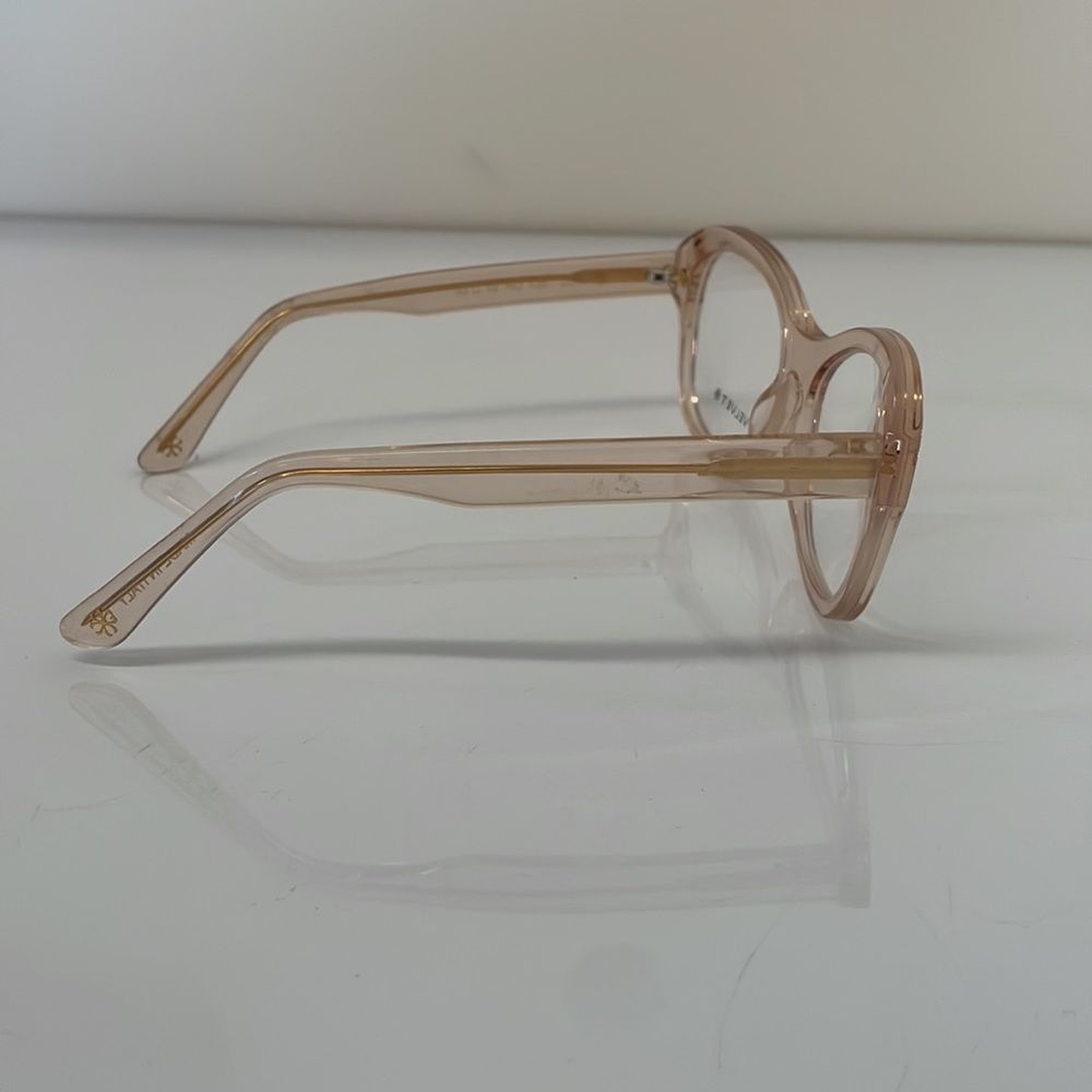 Velvet Eyeglasses, JEN, Transparent Light Pink - NEW - Picture 4 of 8